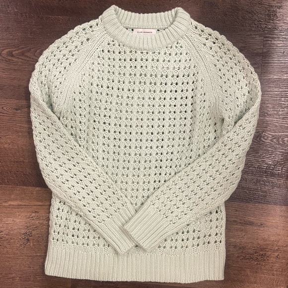 NWOT Club Monaco Open Stitch Sweater - Picture 4 of 10